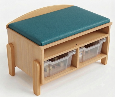 Banc avec rangement sous assise k'briol
